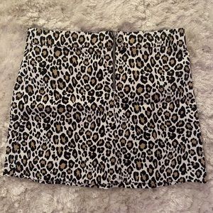 Cheetah skirt